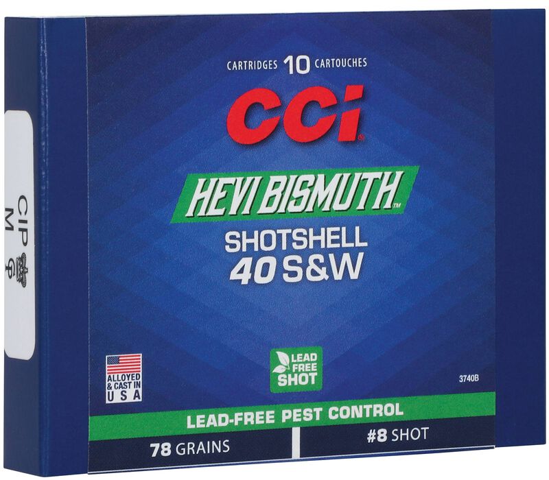 CCI 40SW BISMUTH SHOTSHELL 10/20 - Ammunition